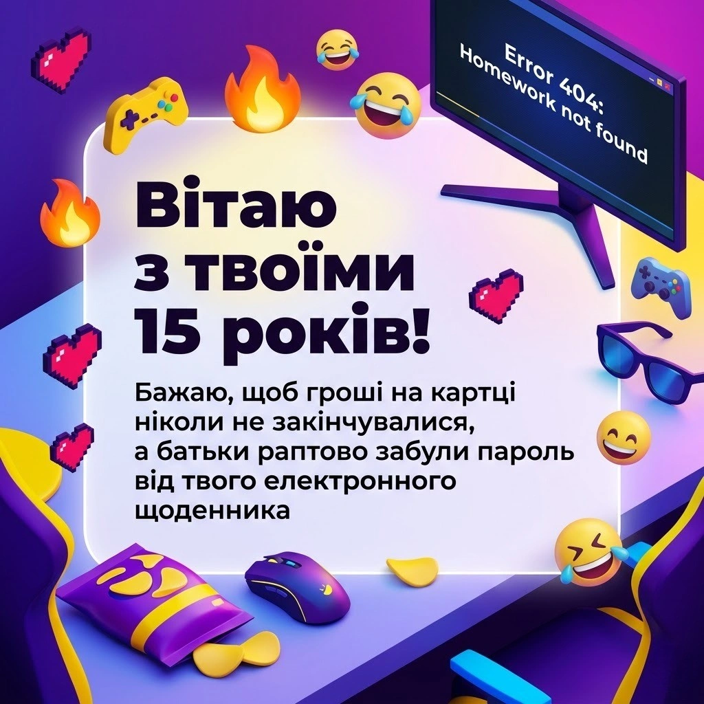 Як красиво привітати внучку з 15-річчям: добірка найкращих побажань