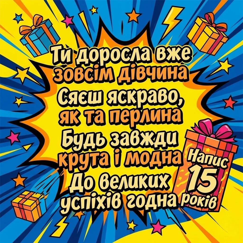 Як красиво привітати внучку з 15-річчям: добірка найкращих побажань