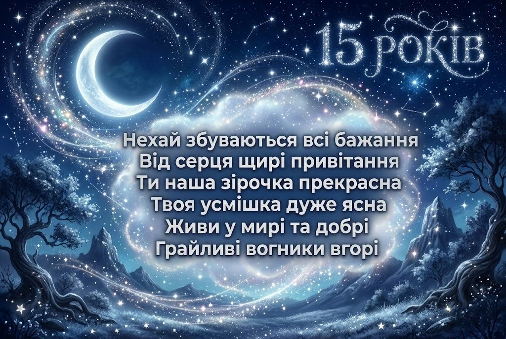 Як красиво привітати внучку з 15-річчям: добірка найкращих побажань