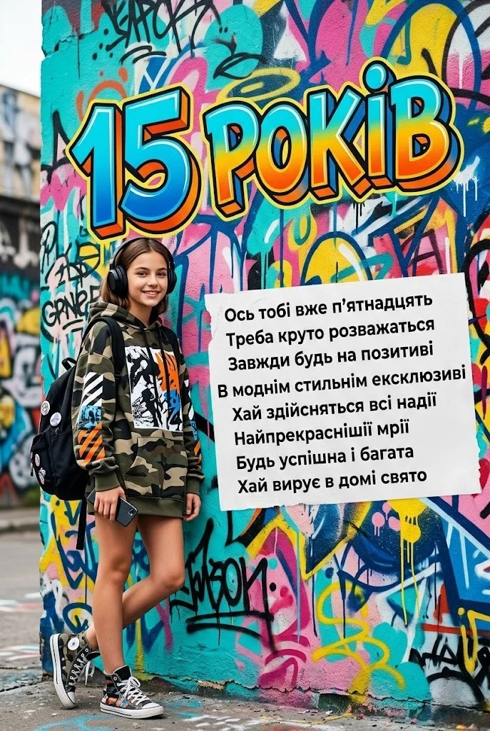 Як красиво привітати внучку з 15-річчям: добірка найкращих побажань