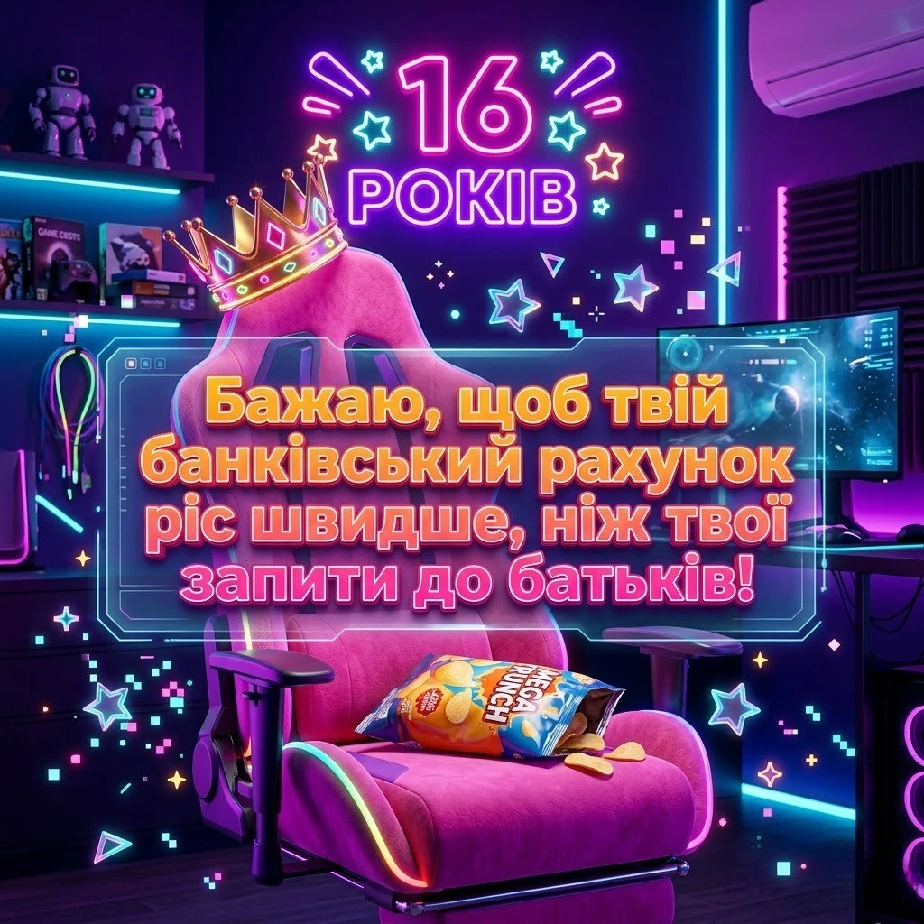 Особливі привітання для доньки на 16-річчя: від серця до серця