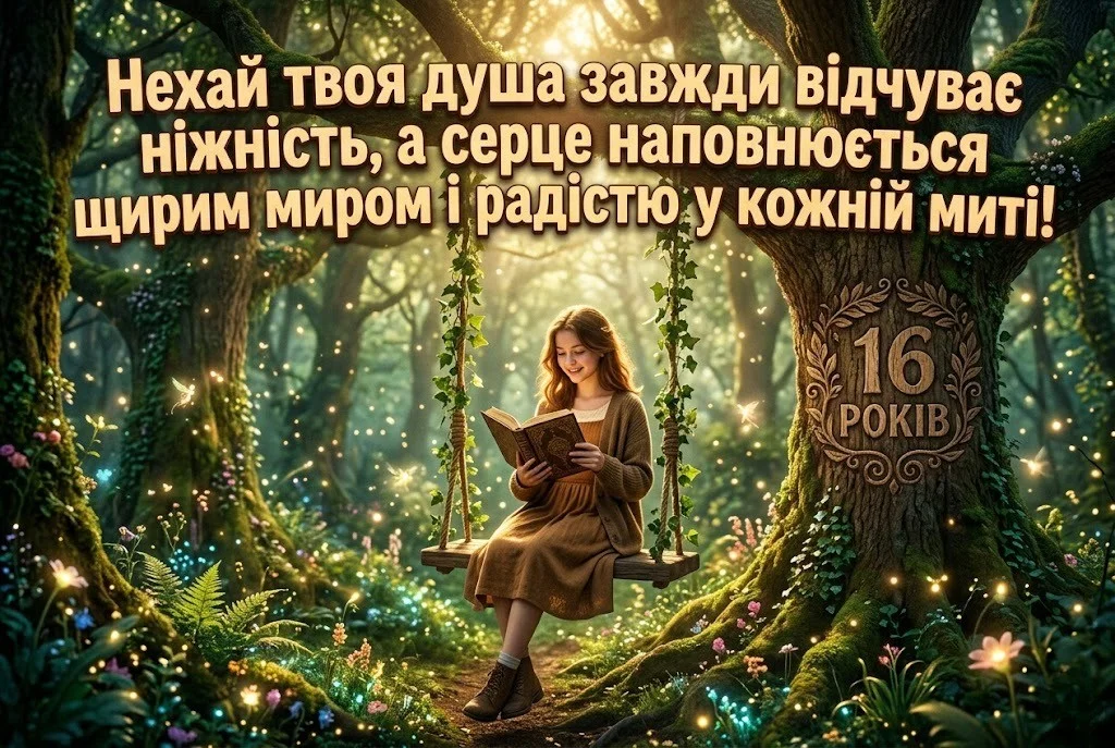 Особливі привітання для доньки на 16-річчя: від серця до серця