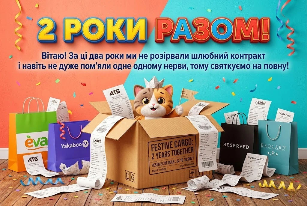 Паперове весілля (2 роки): колекція листівок та оригінальних привітань
