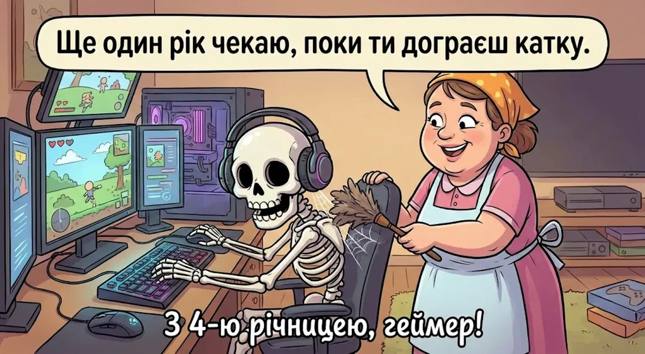 Привітання чоловіку з 4 роками весілля