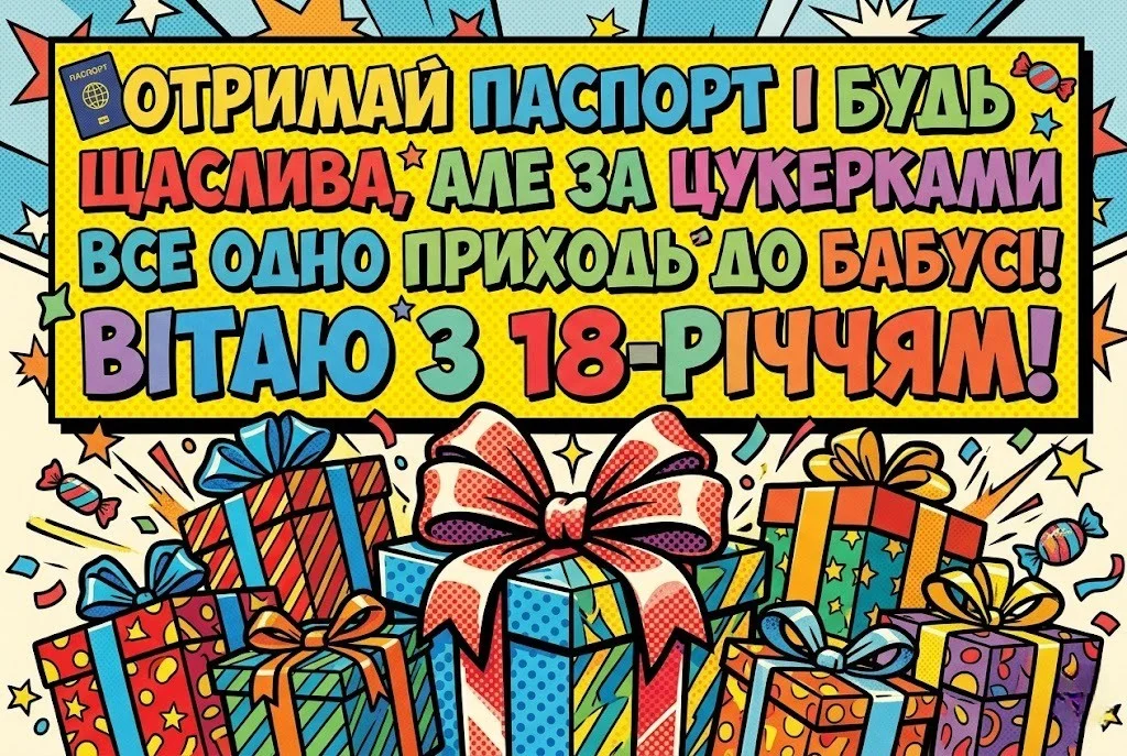 Оригінальні та класичні привітання для внучки на 18 років