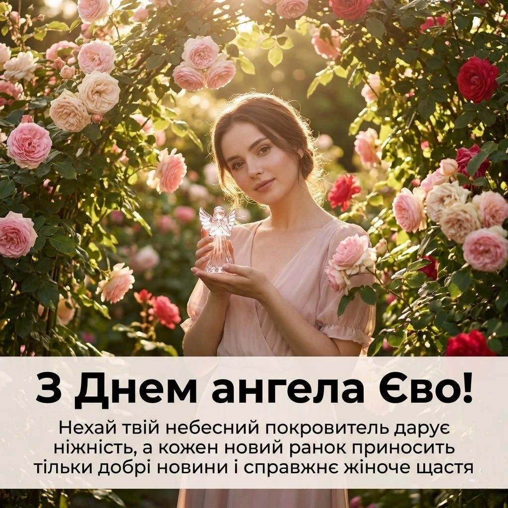 День святої Єви: найкращі тексти для привітань з іменинами