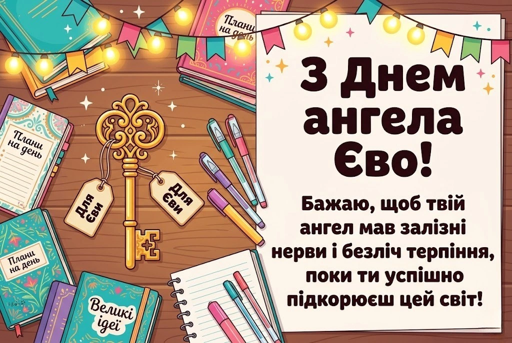 День святої Єви: найкращі тексти для привітань з іменинами