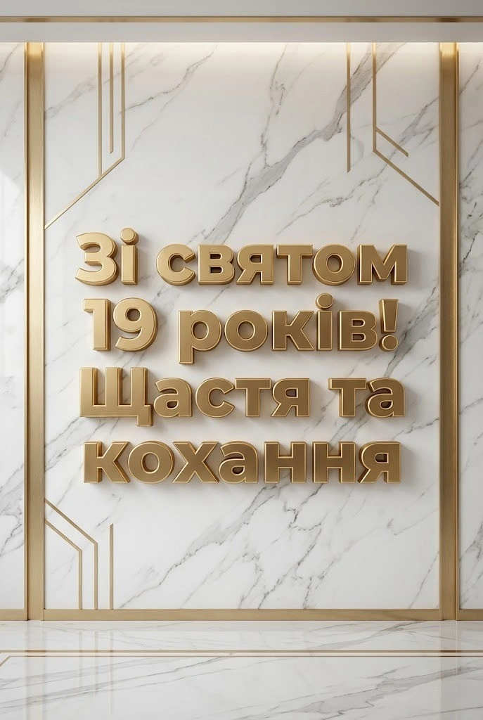 19 років — час розквіту: найтепліші вітання для доньки, сестри та подруги