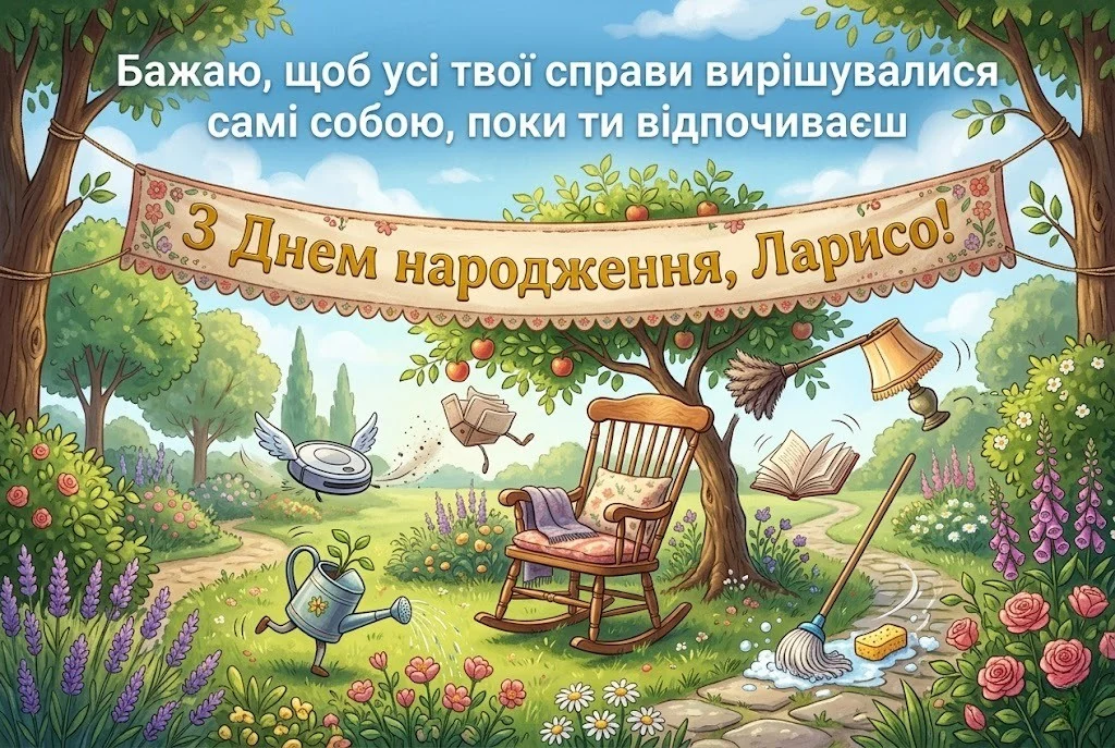 Привітання для Лариси своїми словами: від родини, друзів та колег