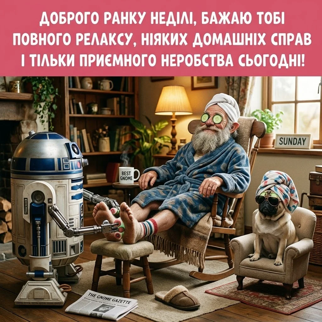 Доброго ранку та гарної неділі: картинки для душевного відпочинку та гарного настрою
