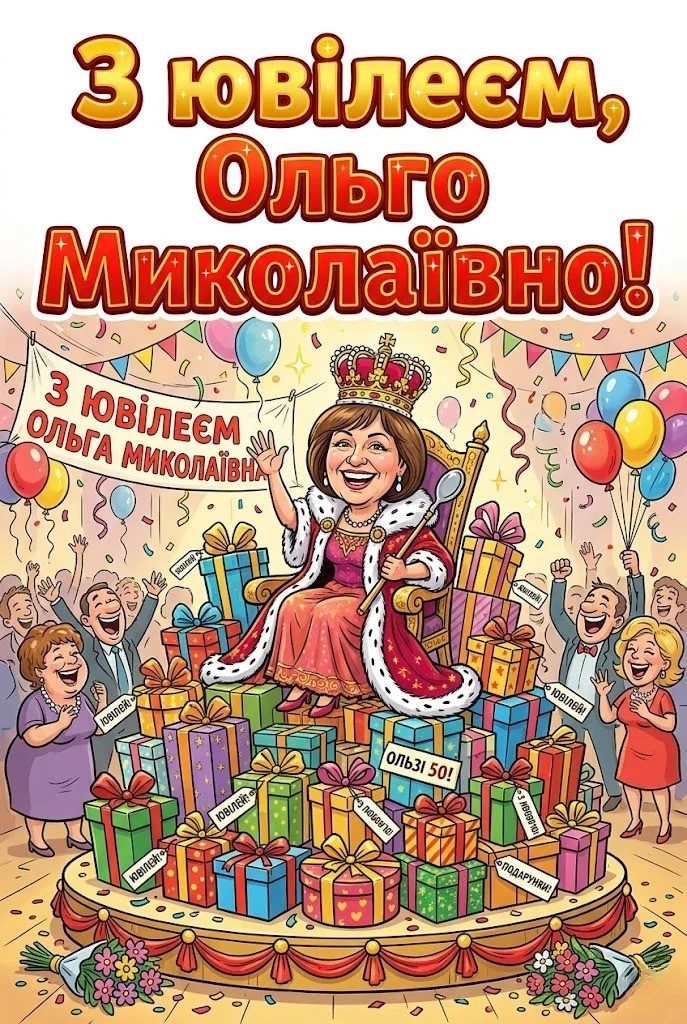 З днем народження, Ольго Миколаївно: вітання для колег, рідних та друзів