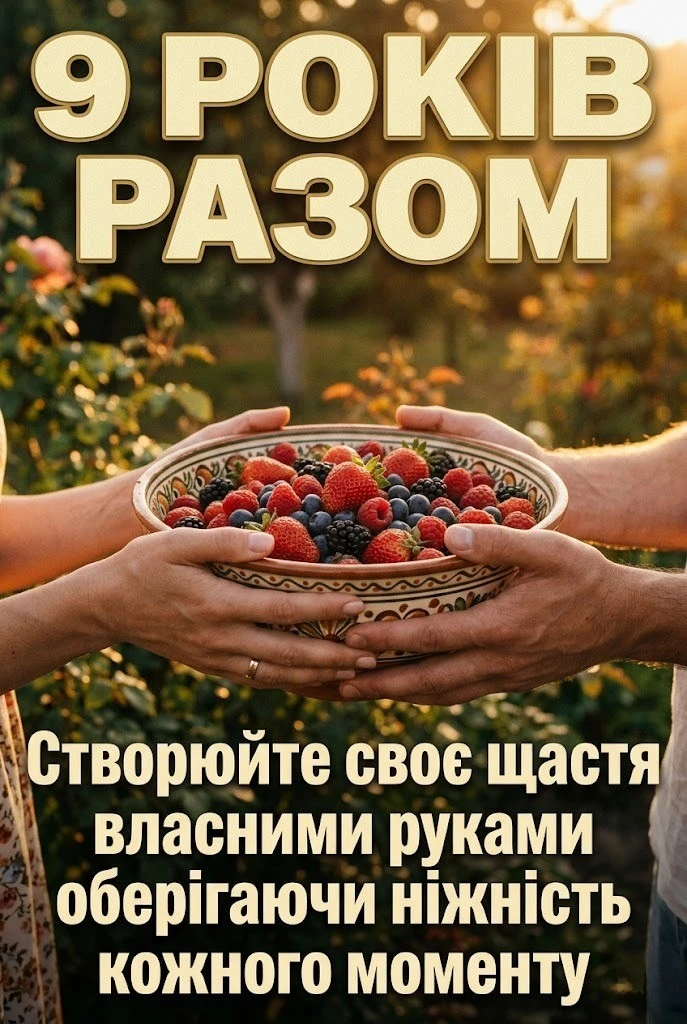 Фаянсове весілля: як привітати пару з 9-ю річницею шлюбу