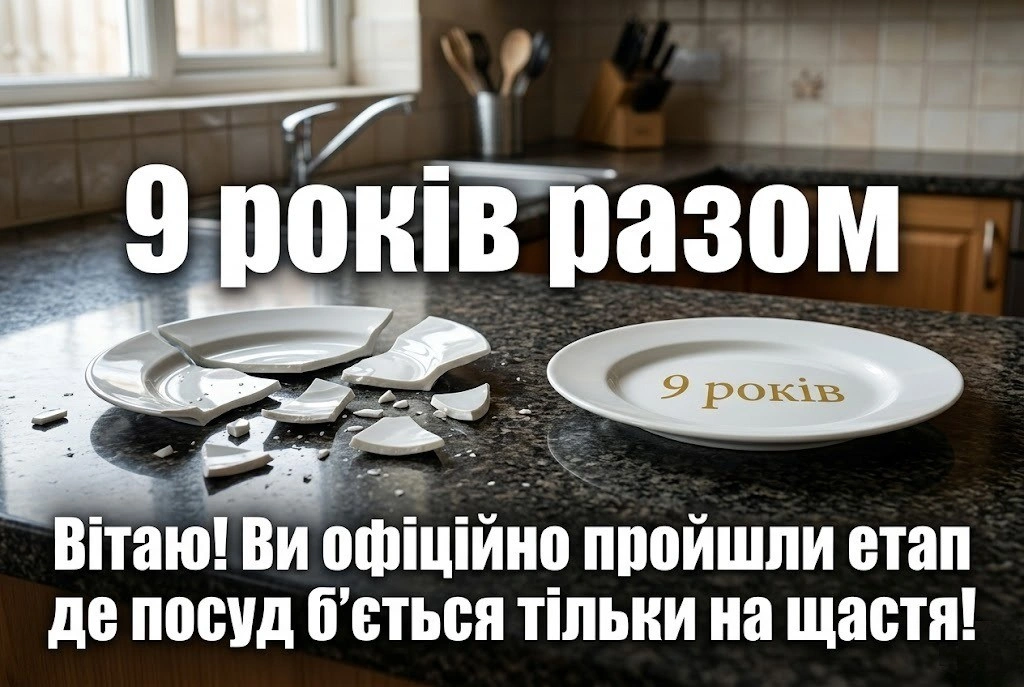 Фаянсове весілля: як привітати пару з 9-ю річницею шлюбу