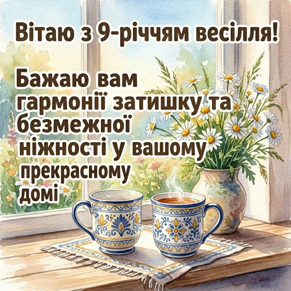 Фаянсове весілля: як привітати пару з 9-ю річницею шлюбу