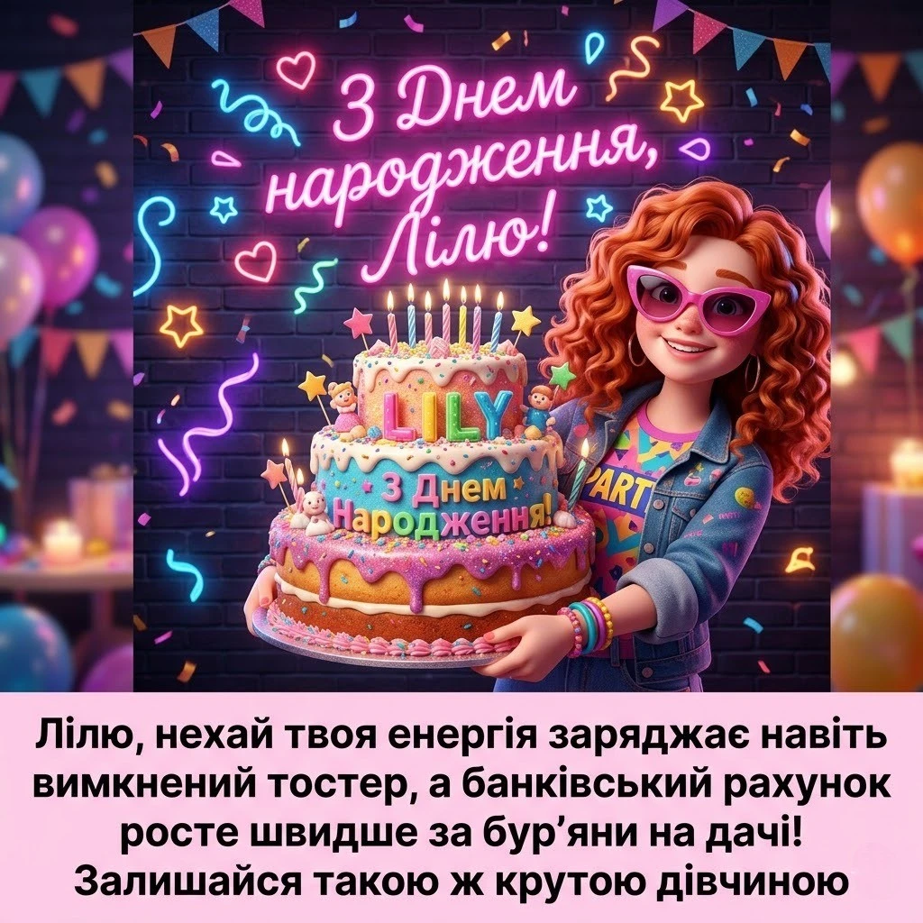 Лілю, зі святом! Найкращі варіанти побажань у віршах та прозі