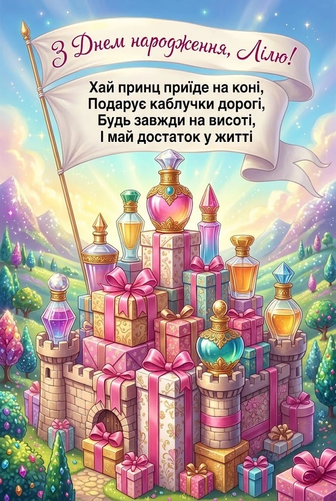 Лілю, зі святом! Найкращі варіанти побажань у віршах та прозі