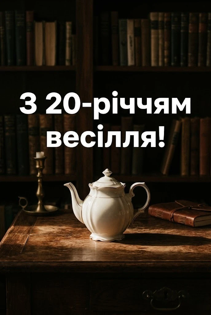 Порцелянове весілля: 20 років кохання у щирих привітаннях для пари