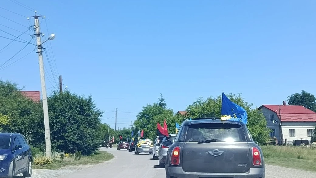 Рогатин провів автопробіг солідарності з родинами полонених та зниклих бійців