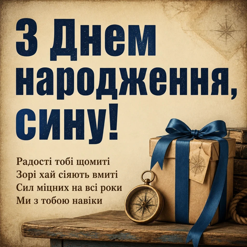 зворушливі привітання з днем народження сину від мами і тата