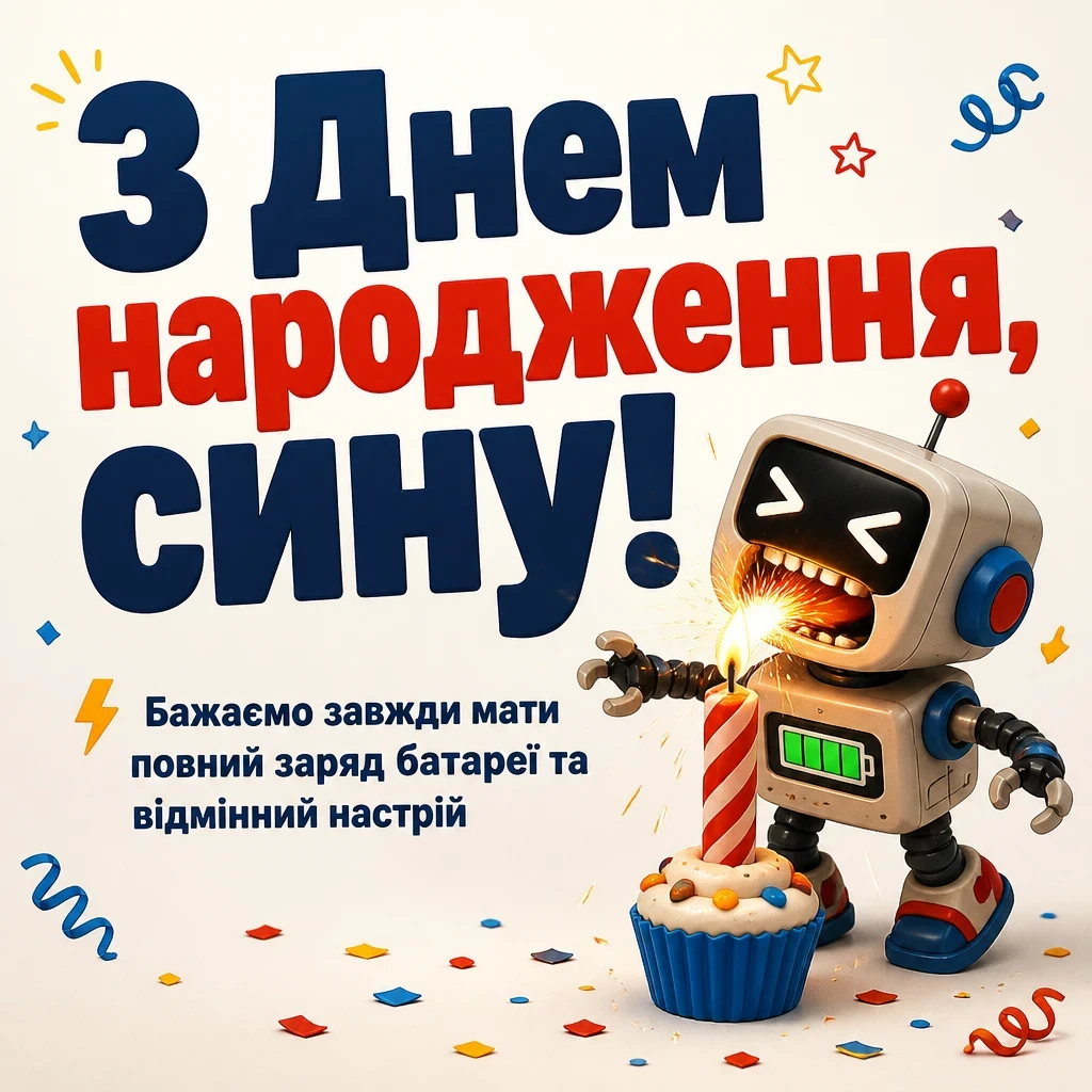зворушливі привітання з днем народження сину від мами і тата