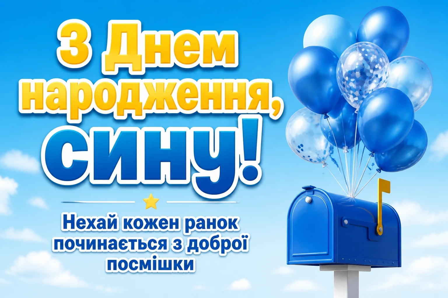 зворушливі привітання з днем народження сину від мами і тата
