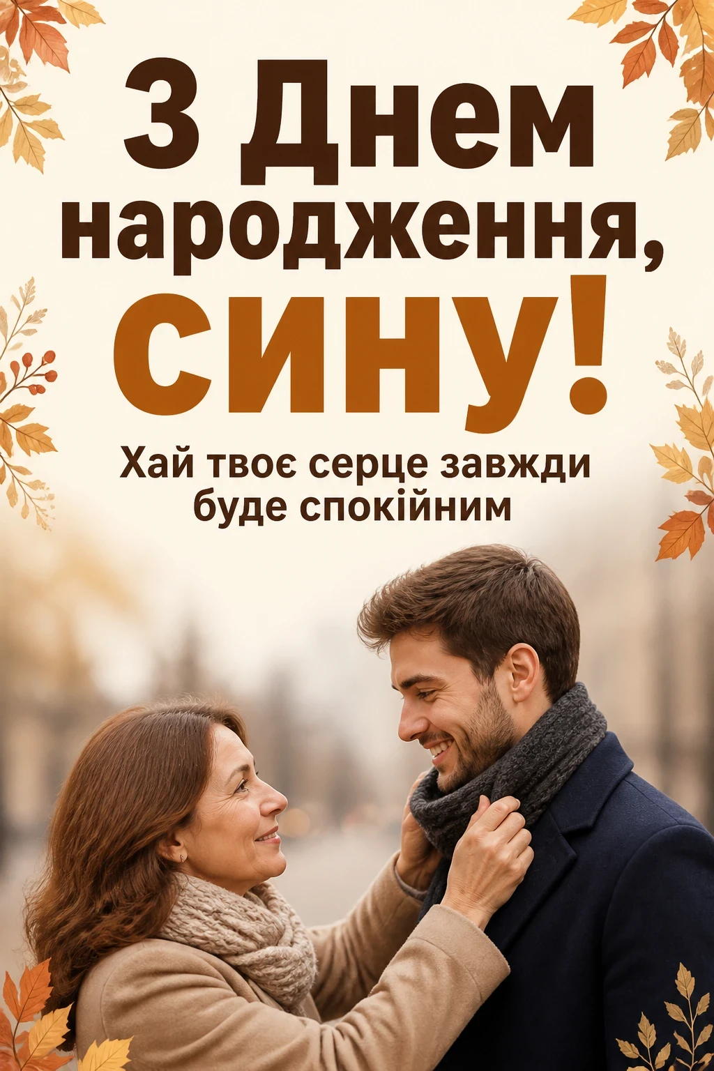 зворушливі привітання з днем народження сину від мами і тата