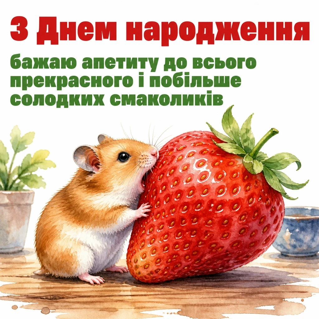 привітання з днем народження своїми словами короткі жінці