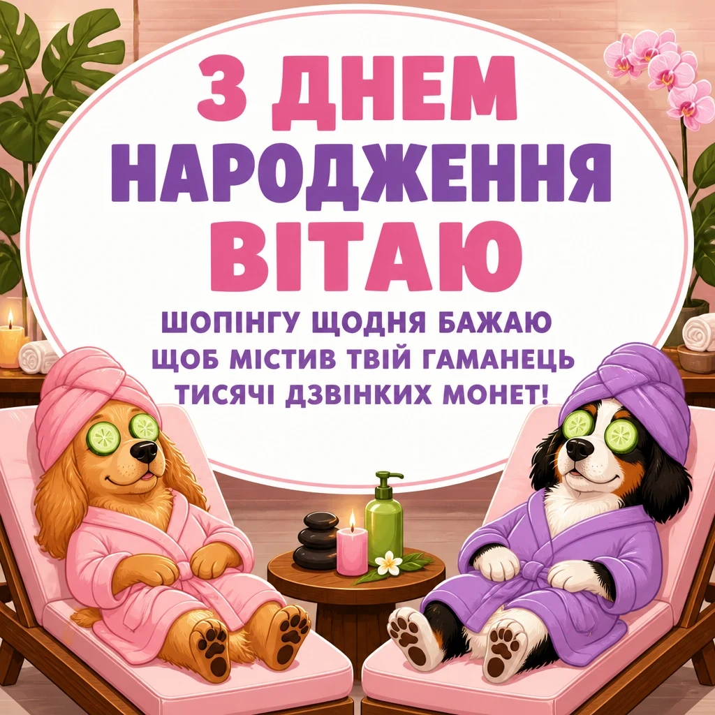 привітання з днем народження своїми словами короткі жінці