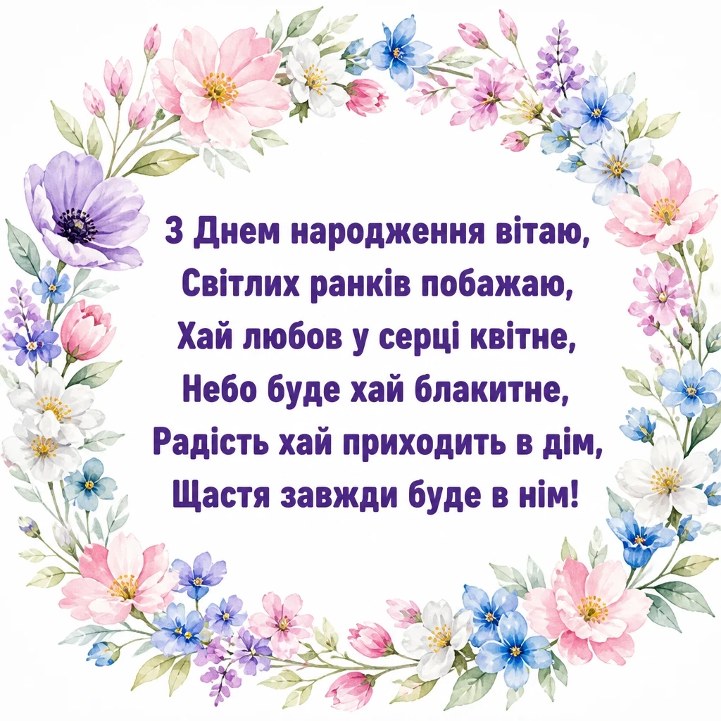 подруга привітання з днем народження подрузі своїми словами