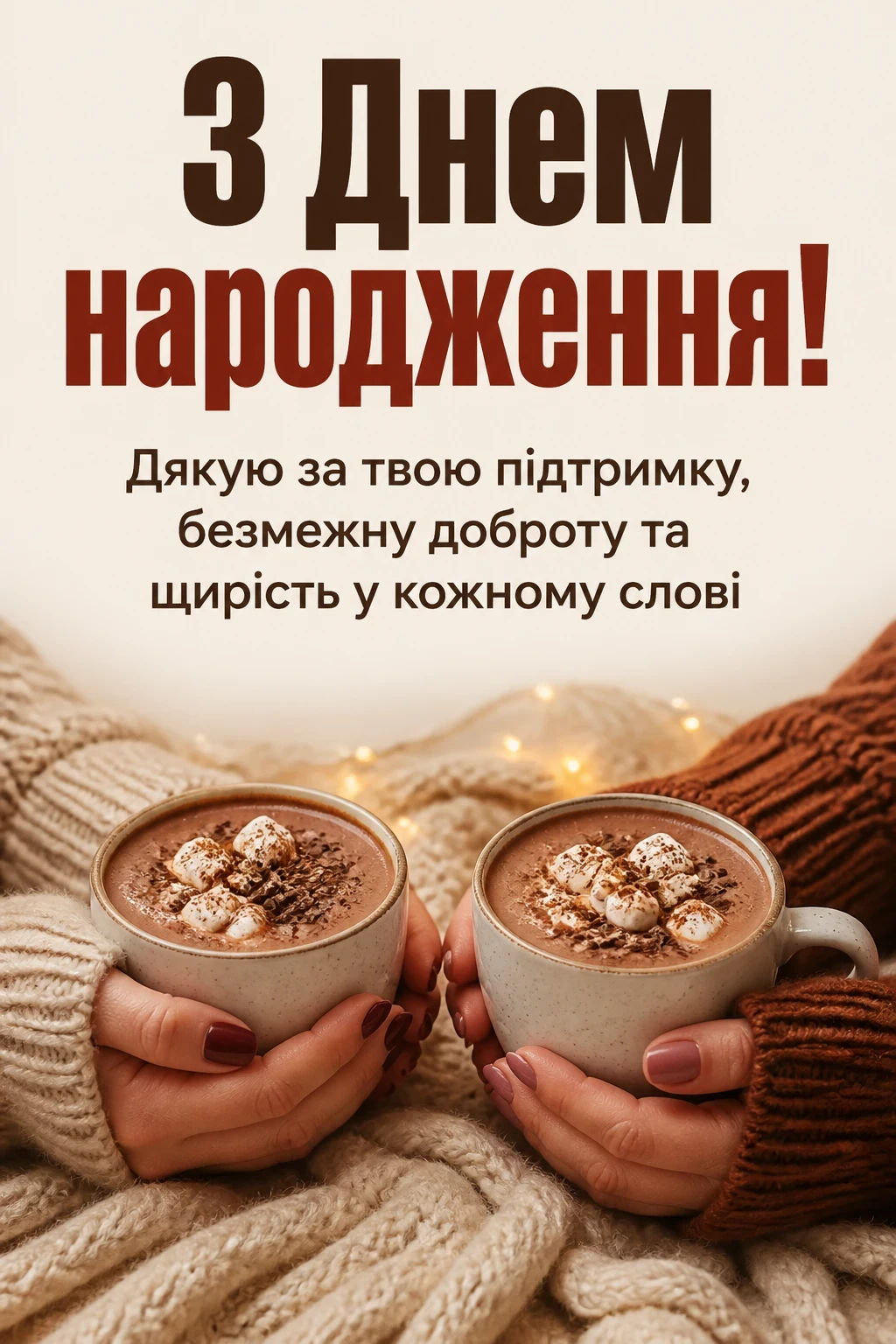 подруга привітання з днем народження подрузі своїми словами
