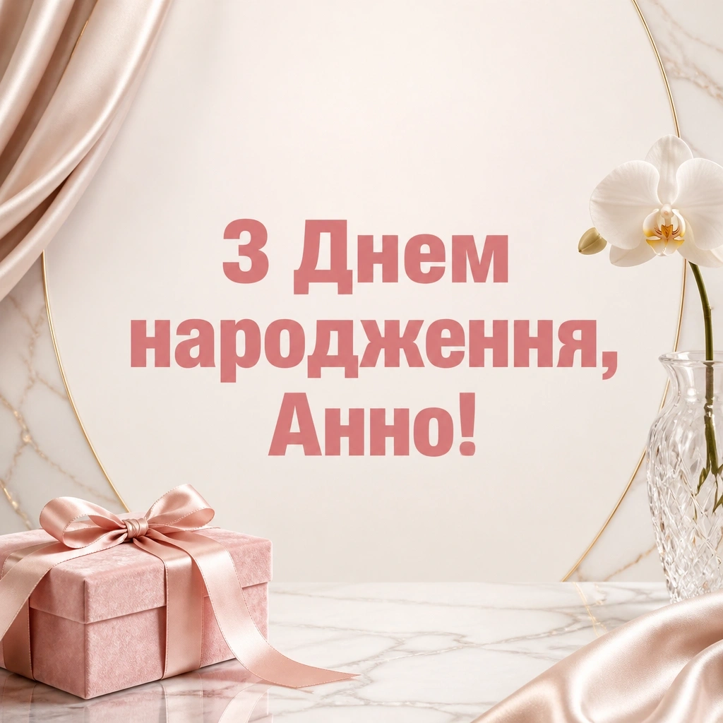 з днем народження анна