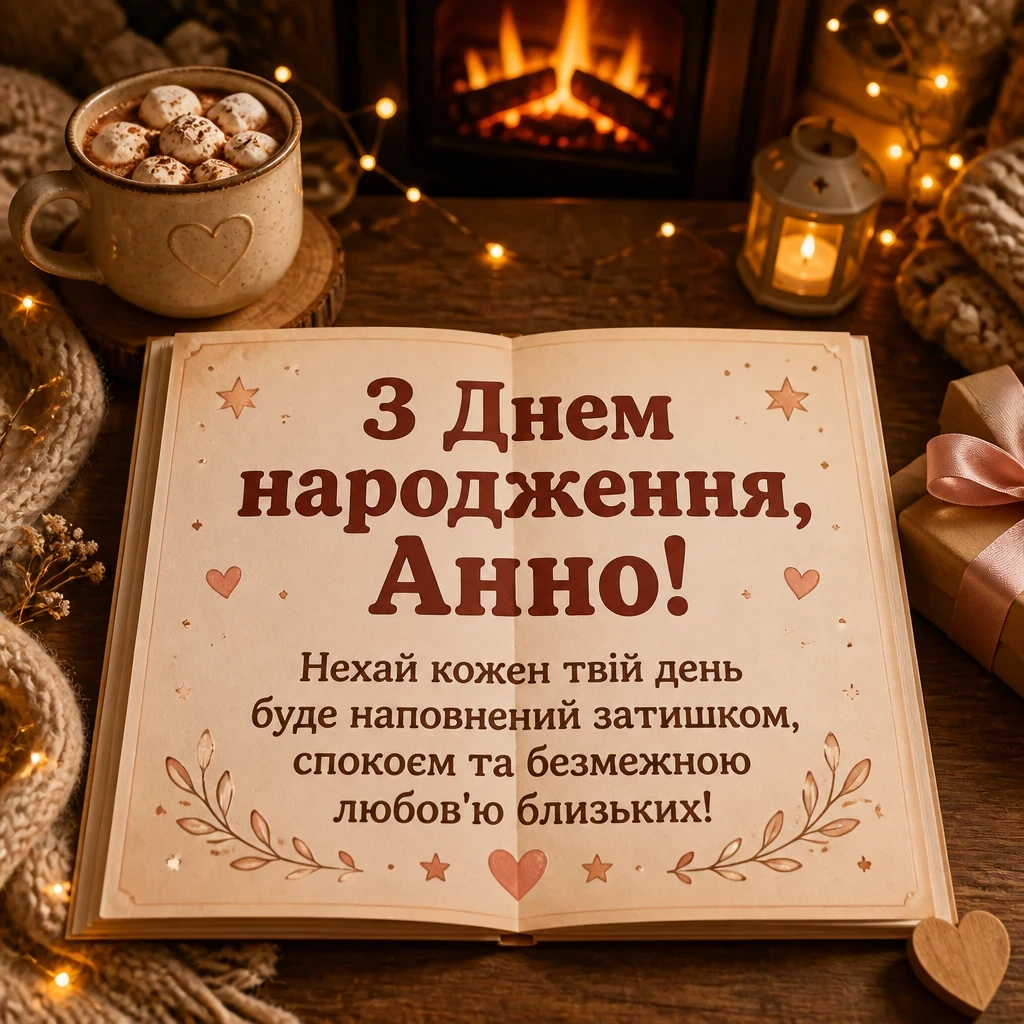 з днем народження анна