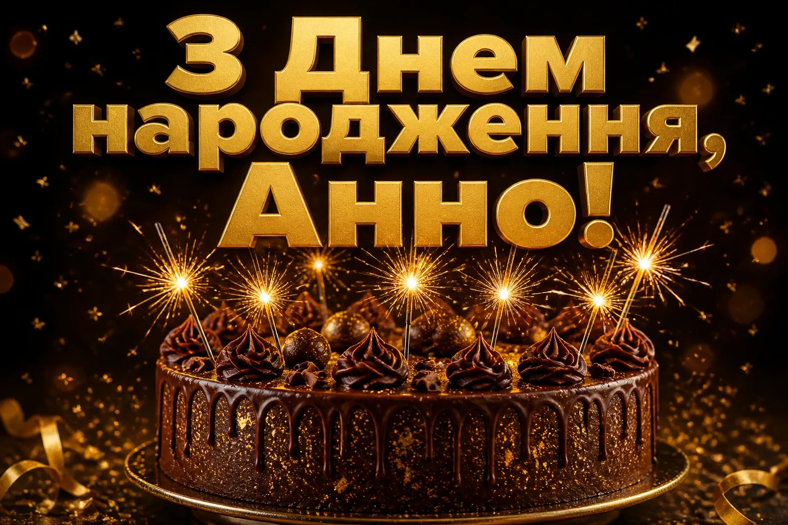 з днем народження анна