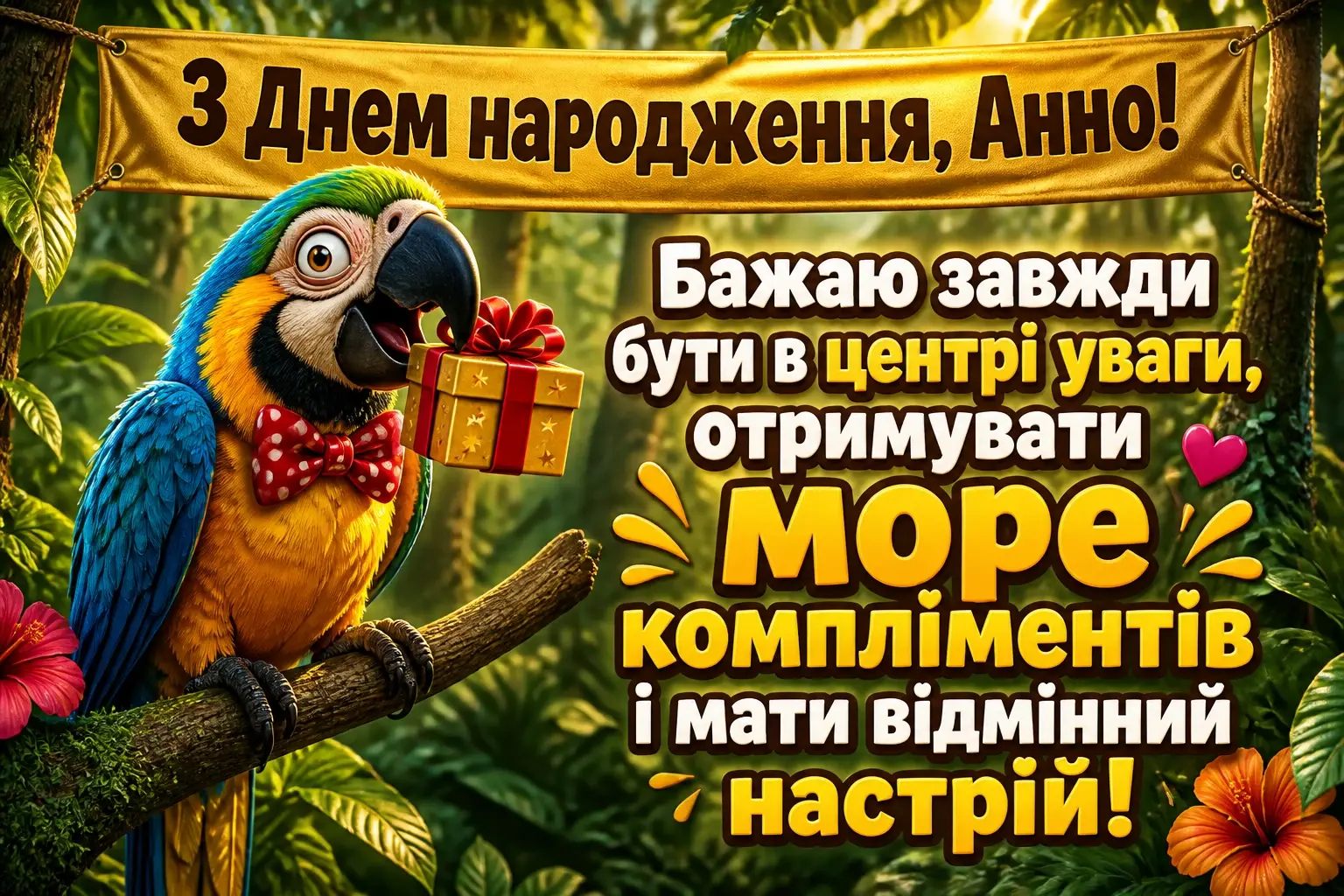 з днем народження анна