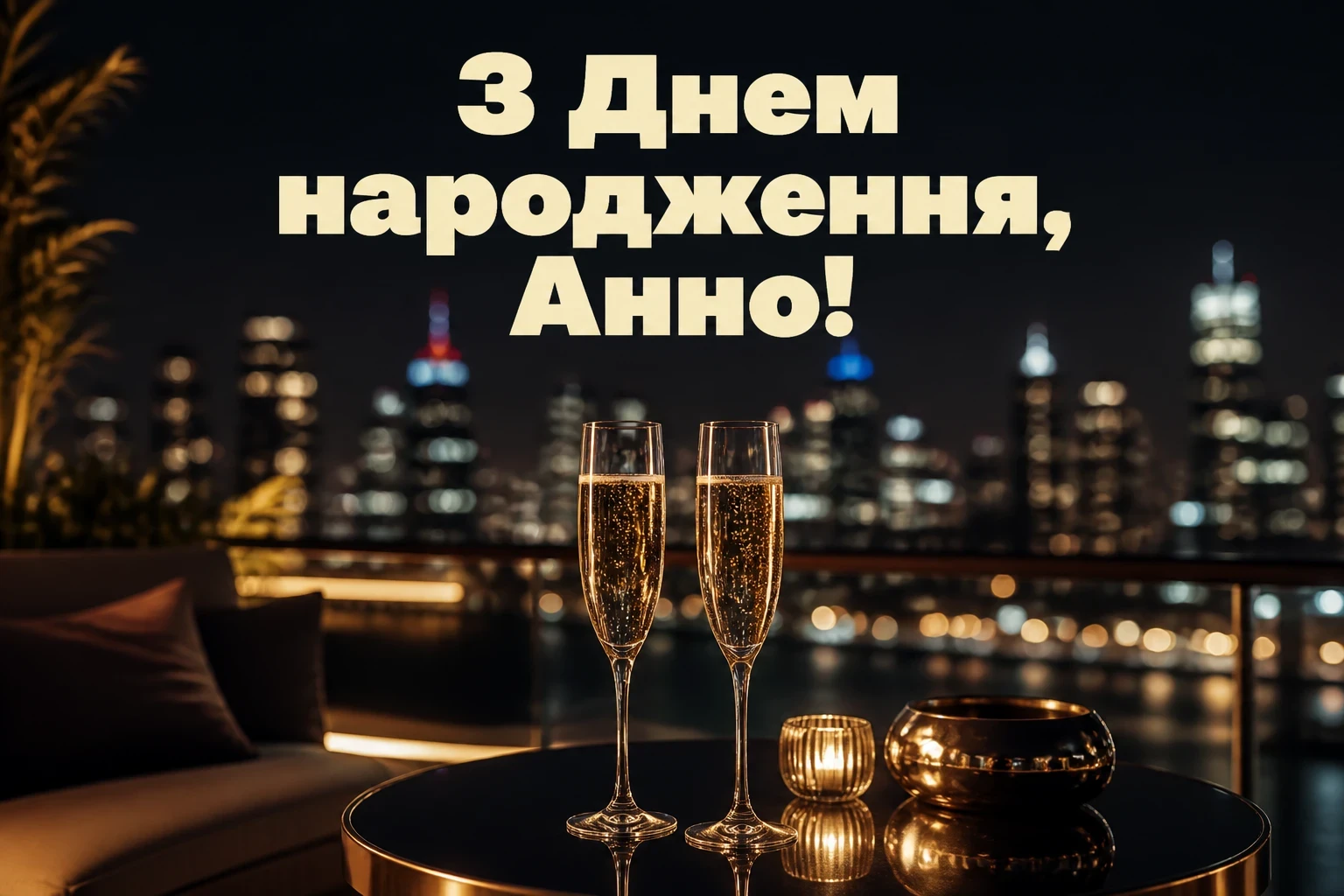 з днем народження анна