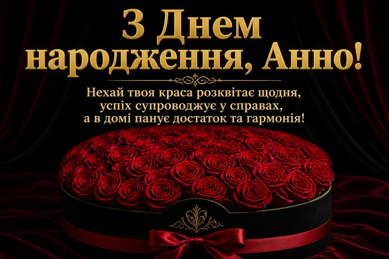 з днем народження анна
