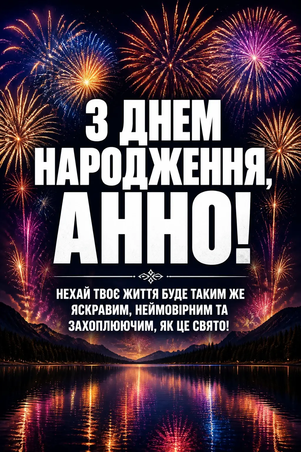 з днем народження анна