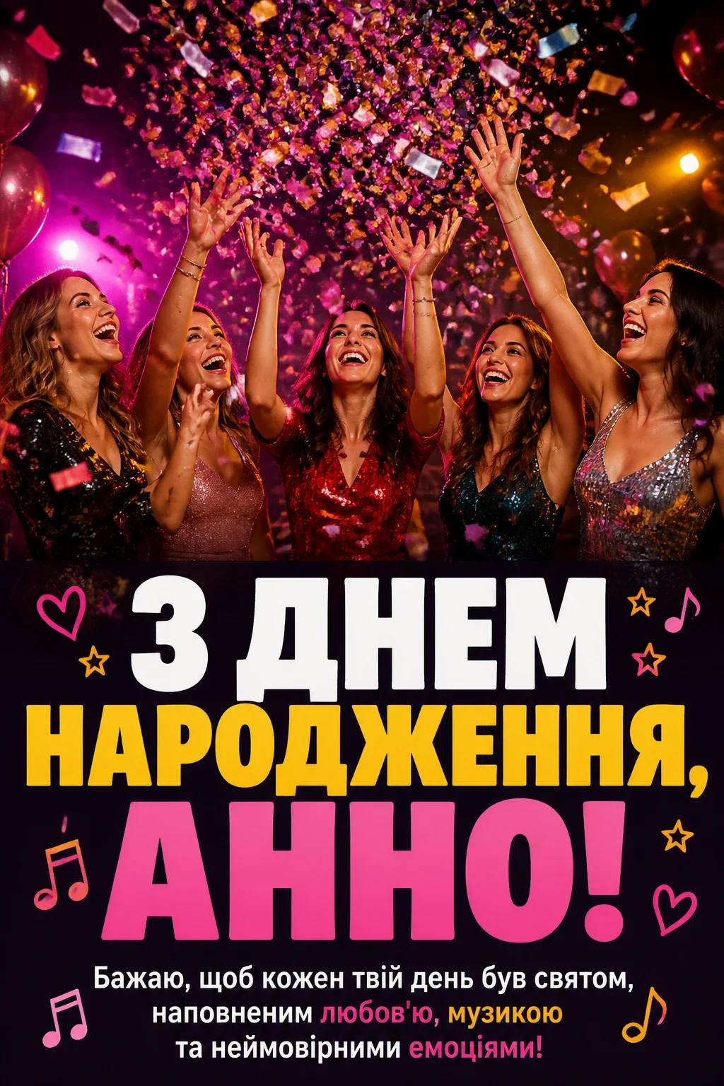з днем народження анна