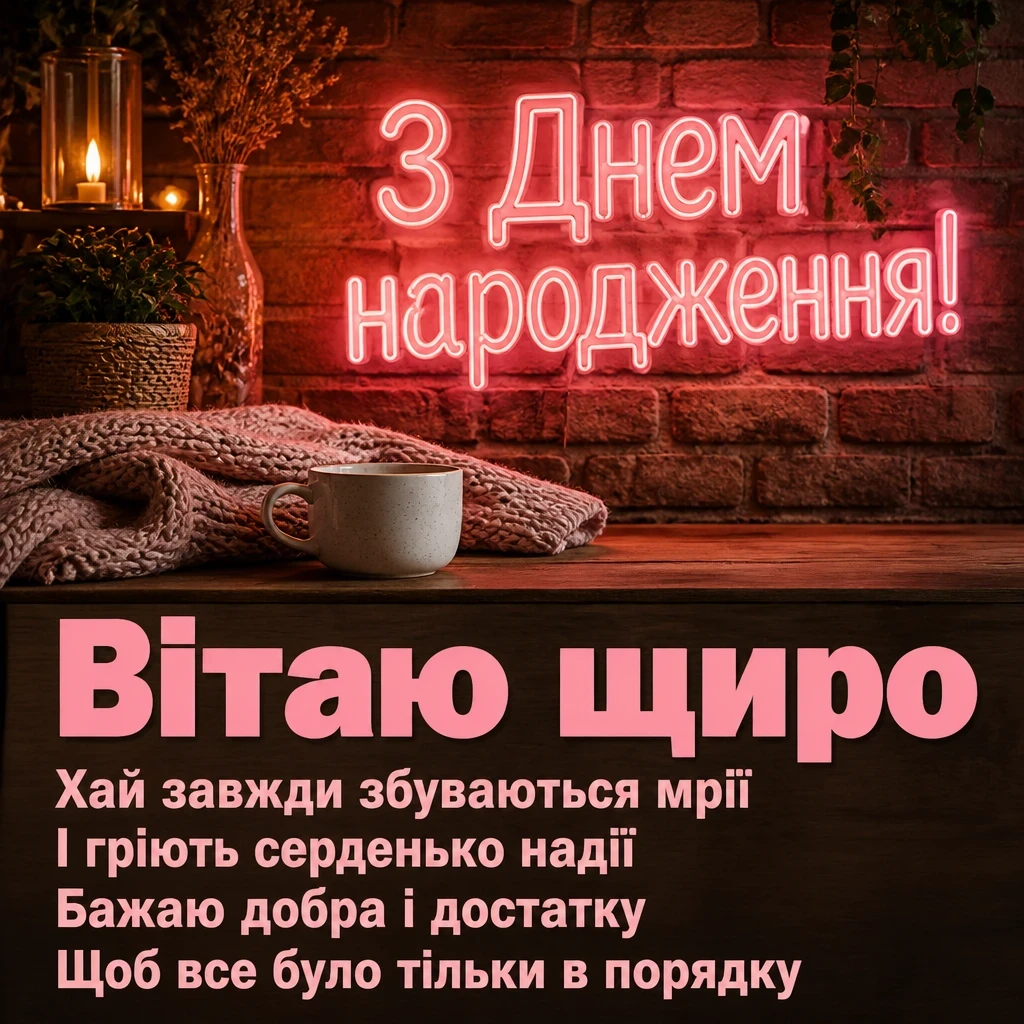 happy birthday привітання