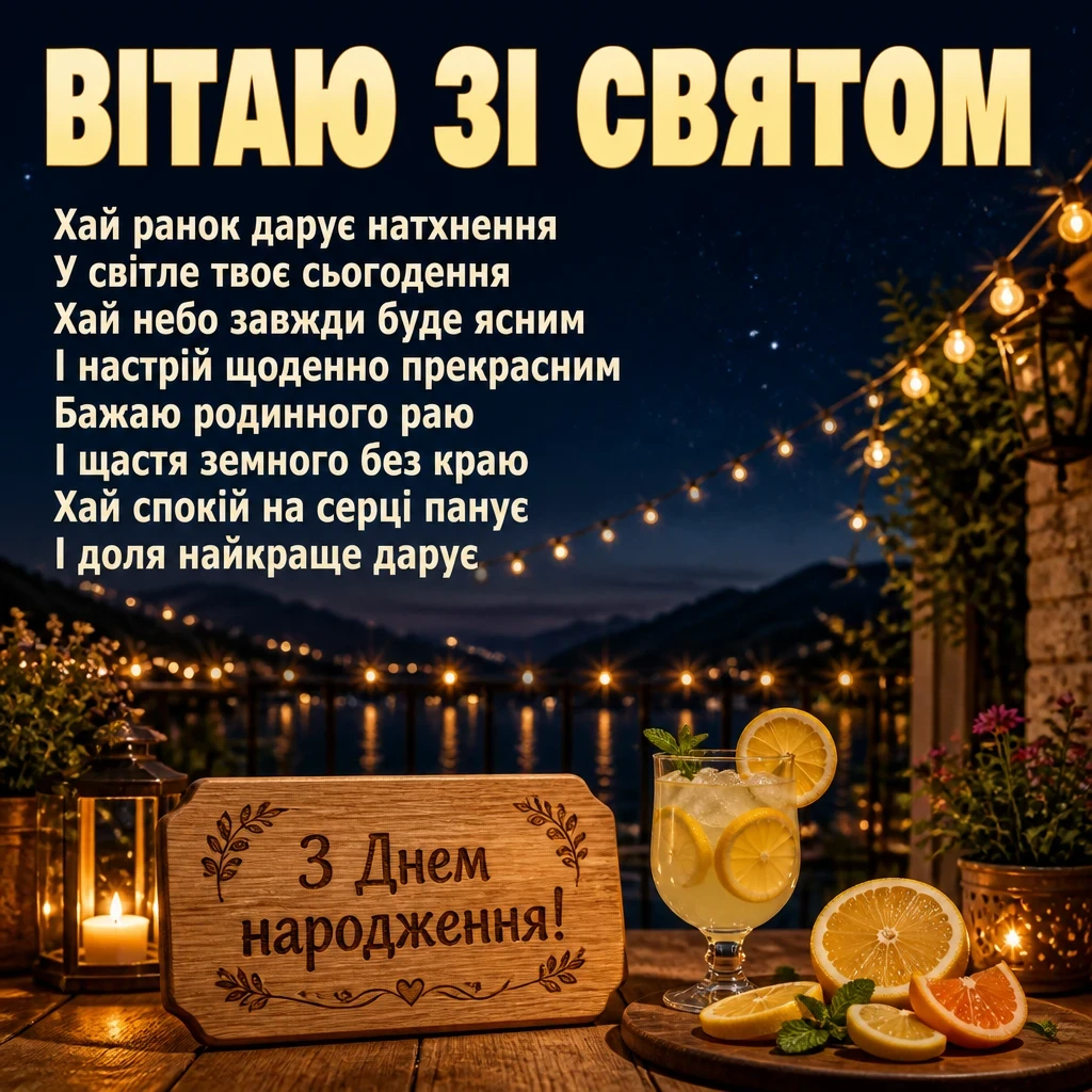 happy birthday привітання