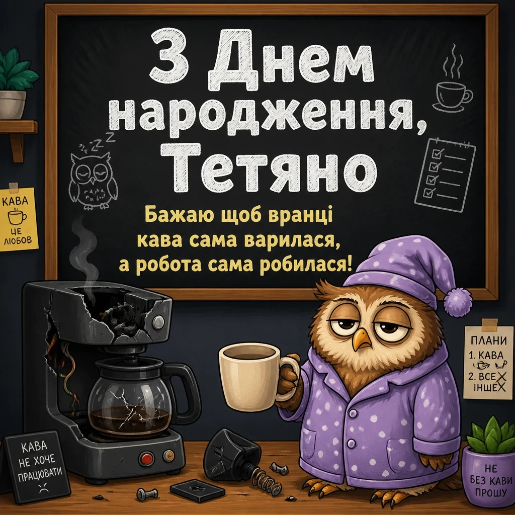 з днем народження таня