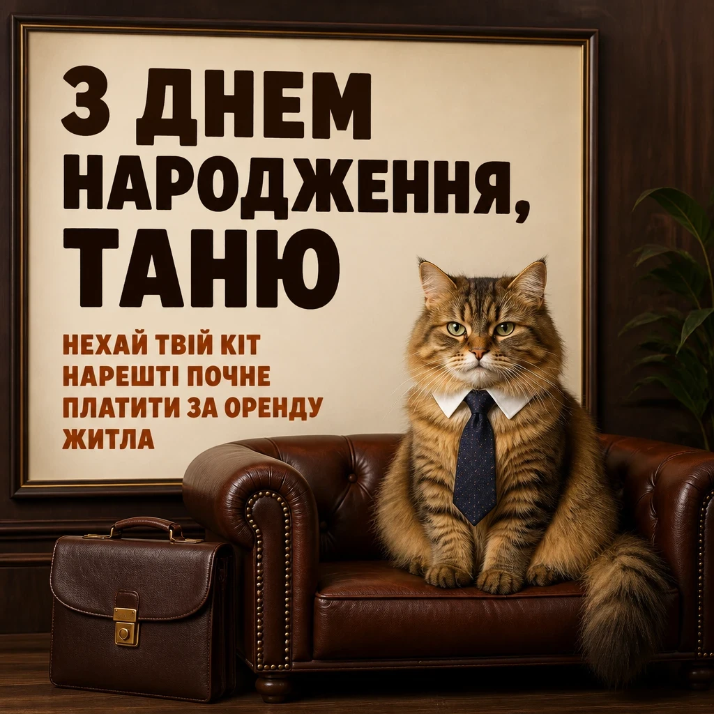 з днем народження таня