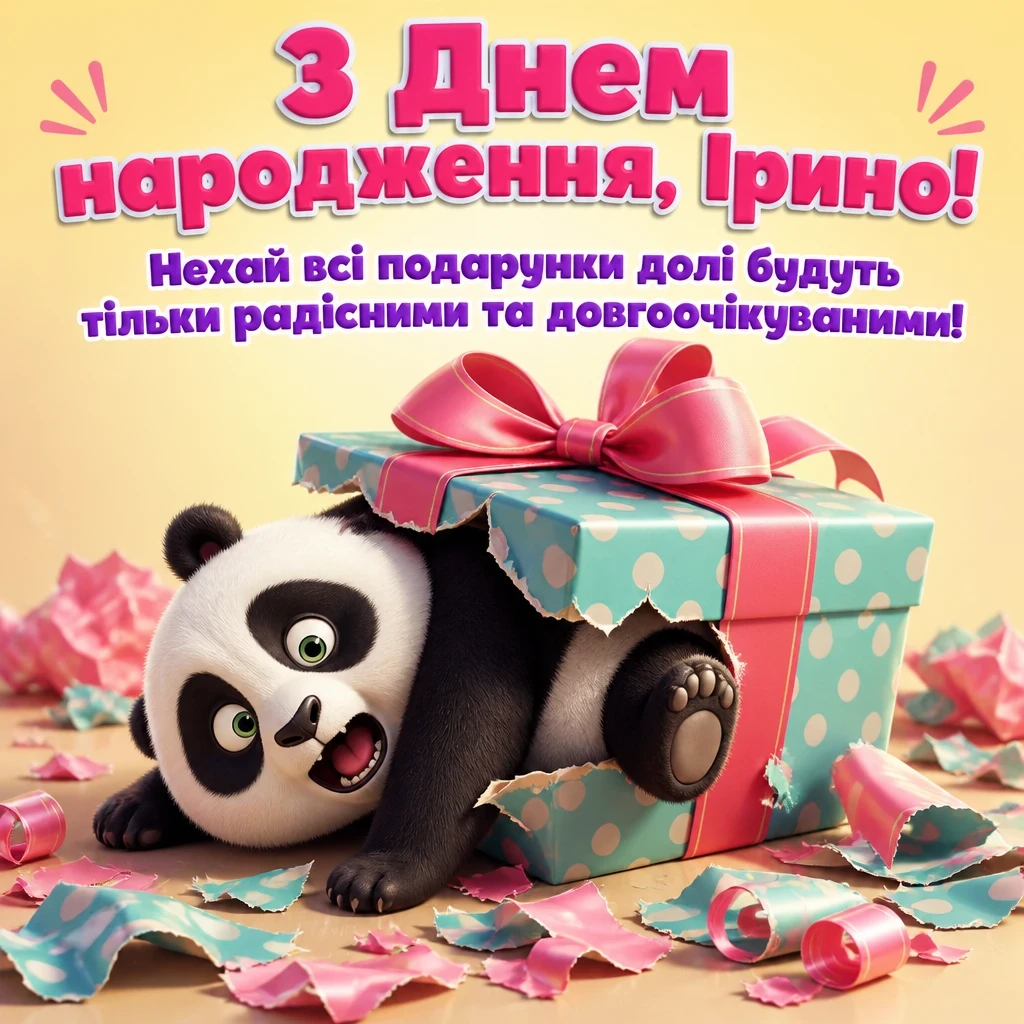 з днем народження ірина