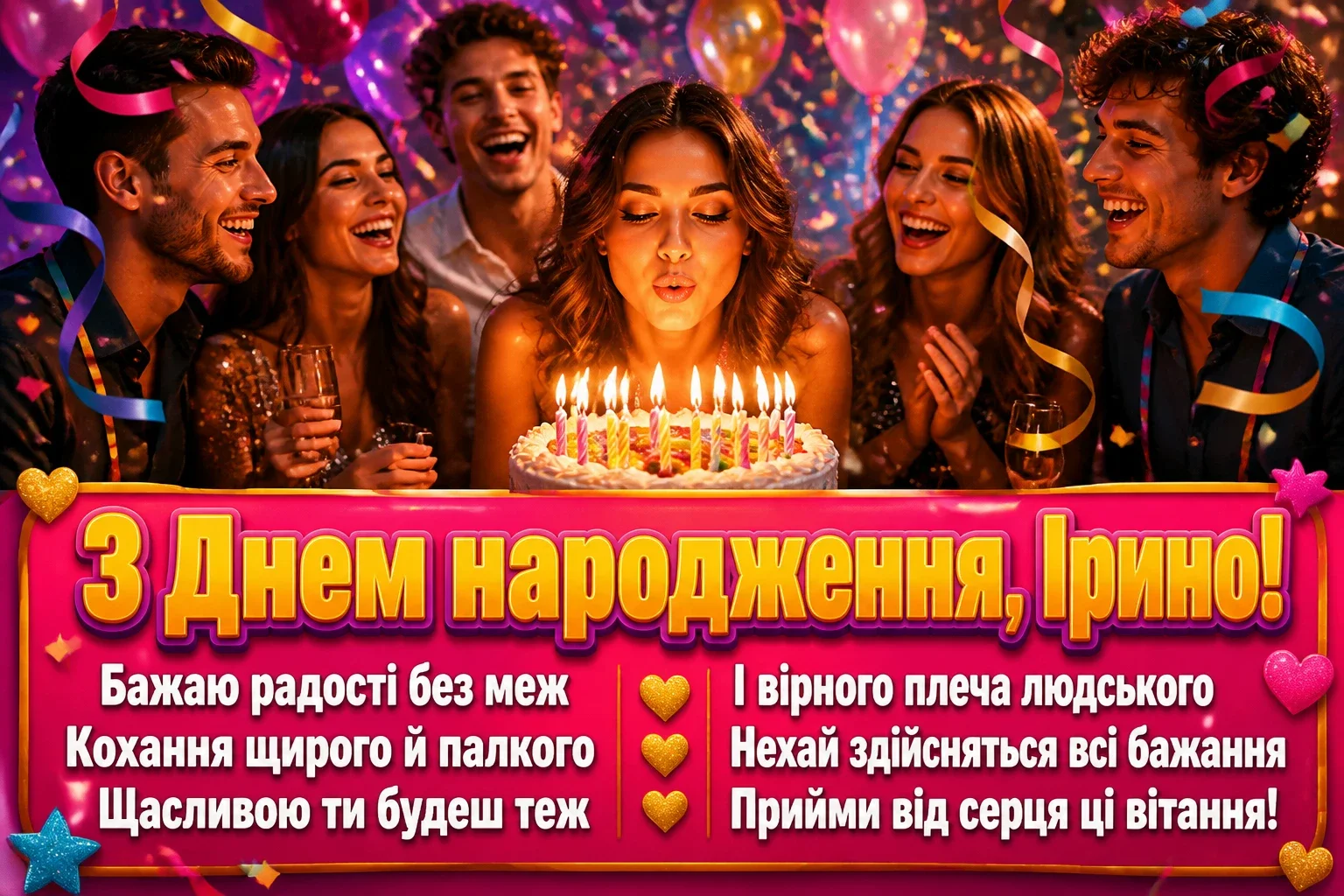 з днем народження ірина