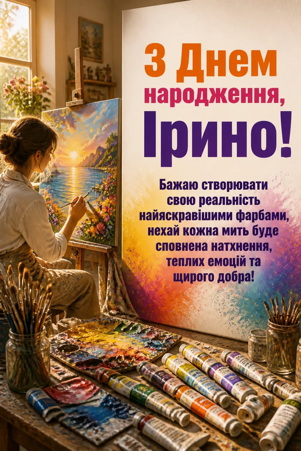 з днем народження ірина