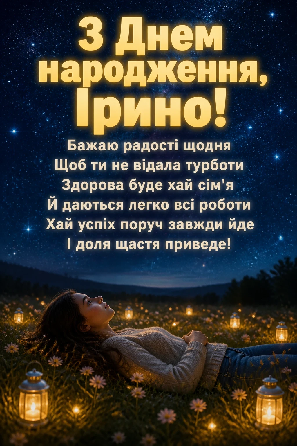 з днем народження ірина