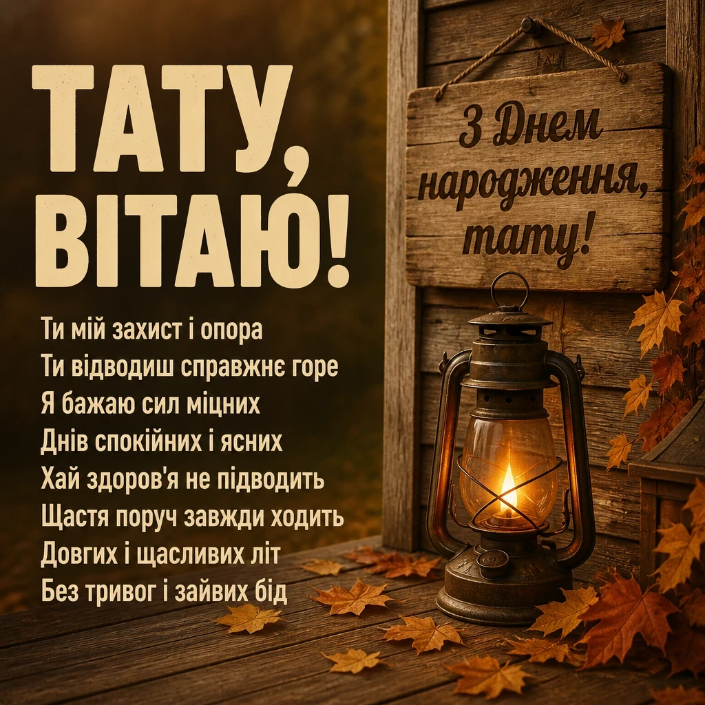 привітання з днем народження татові від дочки до сліз