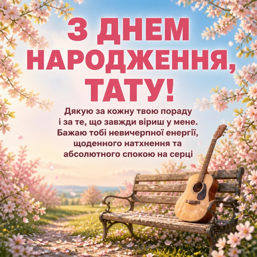привітання з днем народження татові від дочки до сліз