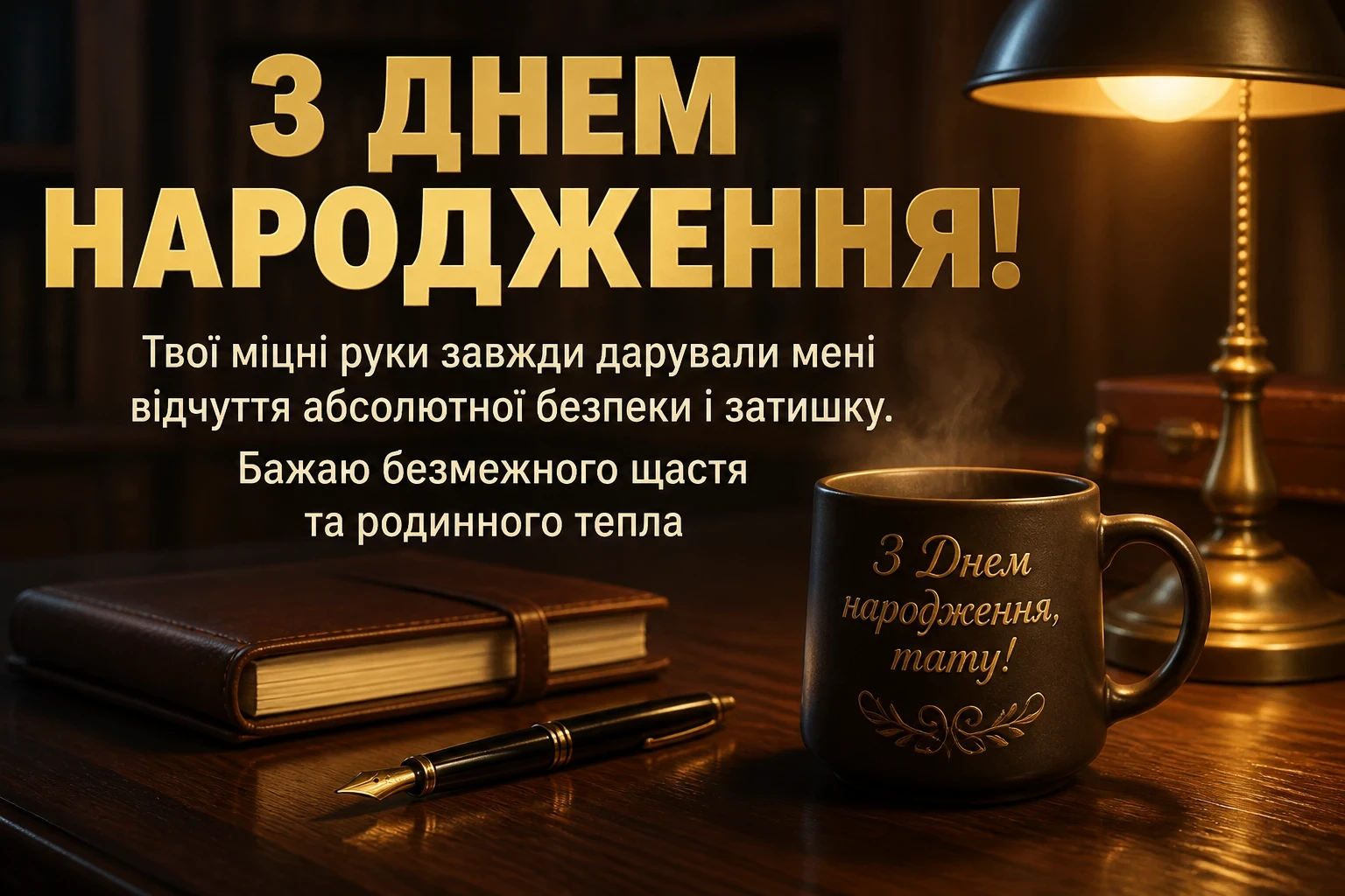 привітання з днем народження татові від дочки до сліз
