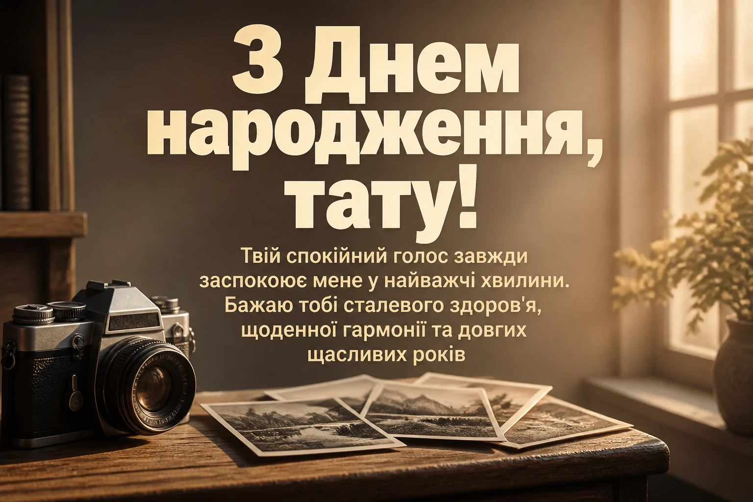 привітання з днем народження татові від дочки до сліз
